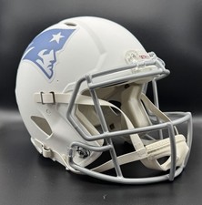 New England Patriots Full Size Riddell Speed Authentic Football Helmet Rivalries