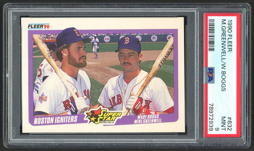 1990 Boston Igniters: Wade Boggs / Mike Greenwell #632