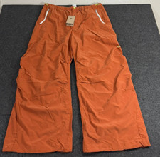 Nike Men's XL Project F.R.O.G. Parachute Pants Rust Orange HJ3288-246 NWT 140