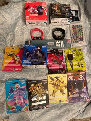 Digimon BE Vital Bracelet Lot READ