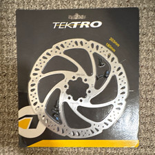 Tektro 180mm Bike Disc Brake Rotor, 6 Bolt with Bolts Included, T180-24 Series