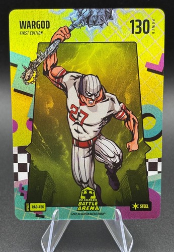 Bo Jackson Battle Arena Update - WARGOD "Mike Trout" 80s RAD Steel #RAD-456