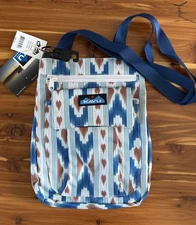 KAVU For Keeps Purse Bag Crossbody River Ikat Hiking Bag NWT