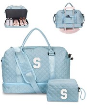 Vogewood Personalized Duffle Bag-Initial, Overnight Weekend Travel, Monogram ...