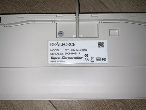 TOPRE R2TL-USV-IV AHBZ02 US layout CORPORATION REALFORCE Mechanical 87 keys!! - Picture 13 of 14