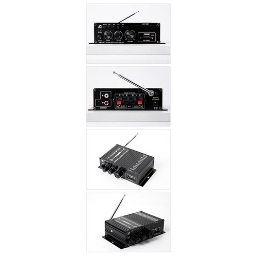 AK380 Bluetooth Amplifier HiFi Audio Karaoke 2 Channel Home Theater3232 - Foto 3 di 7