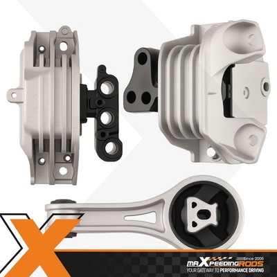 Engine Motor Mount Kit For Dodge Journey 2.4L 2011-2020 Auto Trans A5686 3PCS