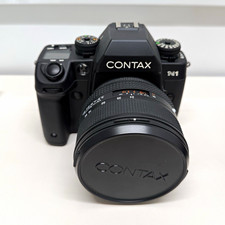 Contax N1 SLR-Kamera schwarz mit Vario-Sonnar...