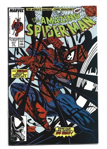 Amazing Spider-Man #317, VF 8.0,  Todd McFarlane Art; Venom Appearance
