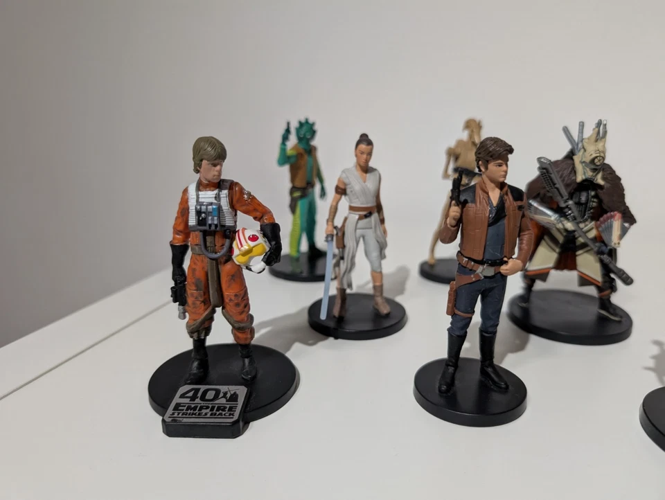 Disney Store Star Wars Figurine Playset x7 Figures - Image 2 of 4