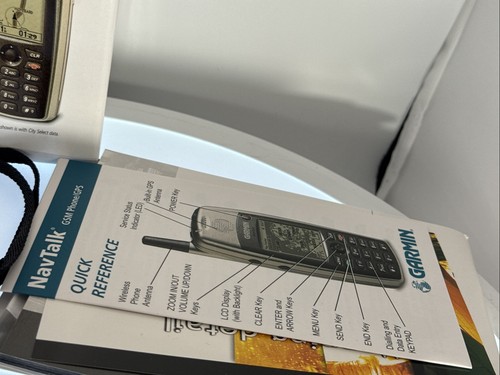 Telefono GSM Garmin NAV Talk vintage raro con GPS - Foto 19 di 24