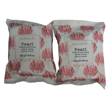 FARMASI PEARL SOAP ST OF 2 125gr 4.41oz each GENUINE NEW!!! SAME DAY SHIPPING!!!