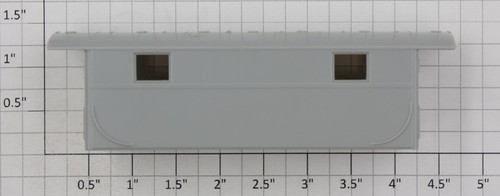 Cuerpo de caboose con dos ventanas Athearn 74299 HO NE | Condition: New