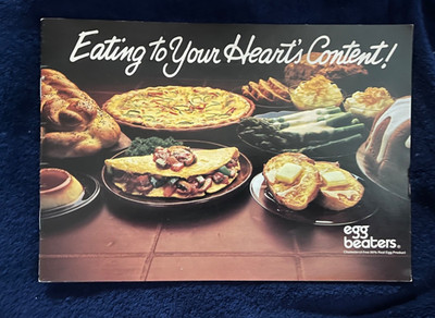 Egg Beaters Eating to your Heart's Content Original version Cook booklet