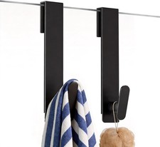 Shower Door Hooks 8 Inch,Extended Heavy Duty Shower Hooks for Towels,Over the