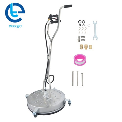 #ad 24quot; Stainless Steel Pressure Washer Surface Cleaner 6000PSI w Handles amp; Wheels $190.13