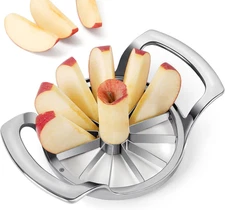 Apple Slicer Upgraded Version 12-Blade Extra Large Apples Corer, Stainless Steel