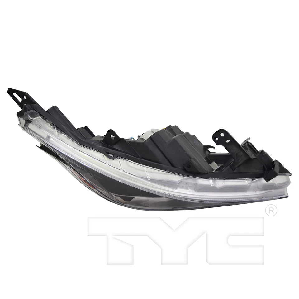 卤素车头灯前灯适用于 18 - 18 日产 Murano 带 LED DRL 右乘客 — 第 2/2 张图片