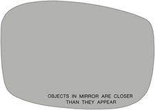 57118 Passenger Side Door Mirror Glass Compatible with Select Honda Models