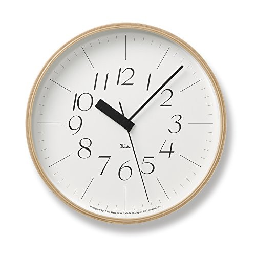 Настенные часы Lemnos RIKI CLOCK WR07-10 Япония 20790₽