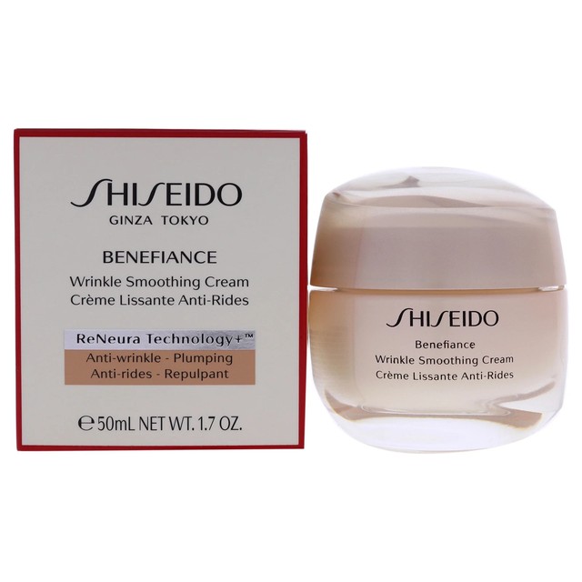 Shiseido Benefiance Wrinkle Smoothing Cream - 1.7oz - New In Retail Box
