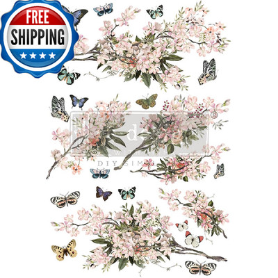 Redesign Décor Transfers  Blossom Botanica 24''x35'' Wall Decals DIY Wallpaper Wal
