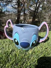 Stitch Mug 22oz Ear Handles RARE Disney Store Lilo Stitch Mint BUY NOW