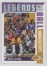 2017-18 Panini NBA Hoops Legends of the Ball Magic Johnson #2 HOF j5y