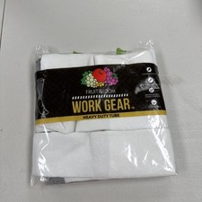 Fruit of the Loom Work Gear Crew Socks 6 Pair Gray Size 6-12 Heavy Duty