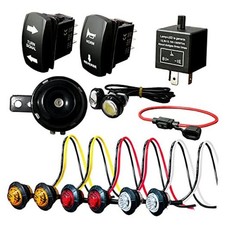Universal ATV UTV SXS Street Legal Kit with Rocker Switch Turn Signal Light