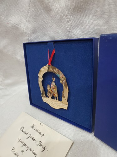 1988 White House Historical Association Christmas Ornament with Papers And Box - Picture 4 of 12