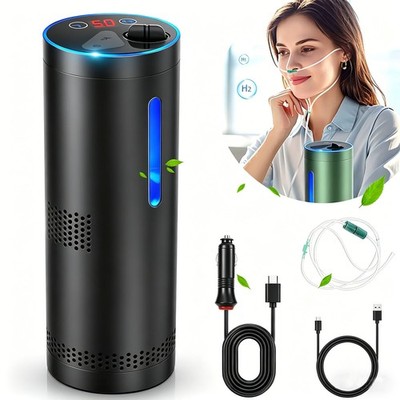 Portable Hydrogen Generator Hydro Oxygen Gas Breathing Home Use Water Filters
