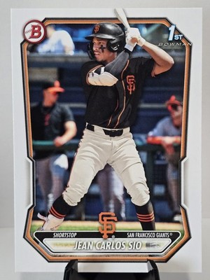 2026 Bowman Prospects Jean Carlos Sio 1st Bowman #BP-87 San Francisco Giants