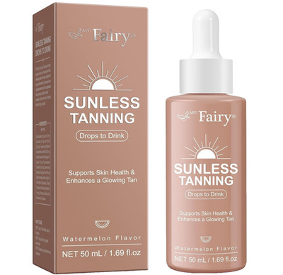 APU Fairy Sunless Tanning Drops to Drink - 1.69 fl oz (Watermelon Flavor)
