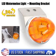 Watermelon Frame Bracket Angled Mount + Universal Truck LED Watermelon Lights US