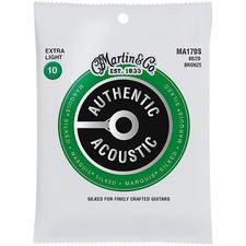 Martin MA170S Marquis 80/20 Bronze Extra-Light Acoustic Silk Guitar Strings