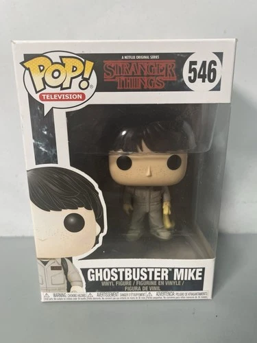Funko Pop Stranger Things Ghostbuster Mike 546 Vinyl Figure NEW