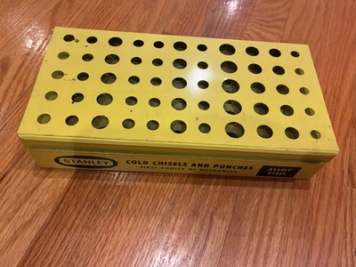 #ad #ad STANLEY Cold Chisels and Punches Metal Peg Store Stand Display AGE UNKNOWN $64.99