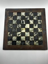 Vintage Slate Stone 10 in Checkerboard