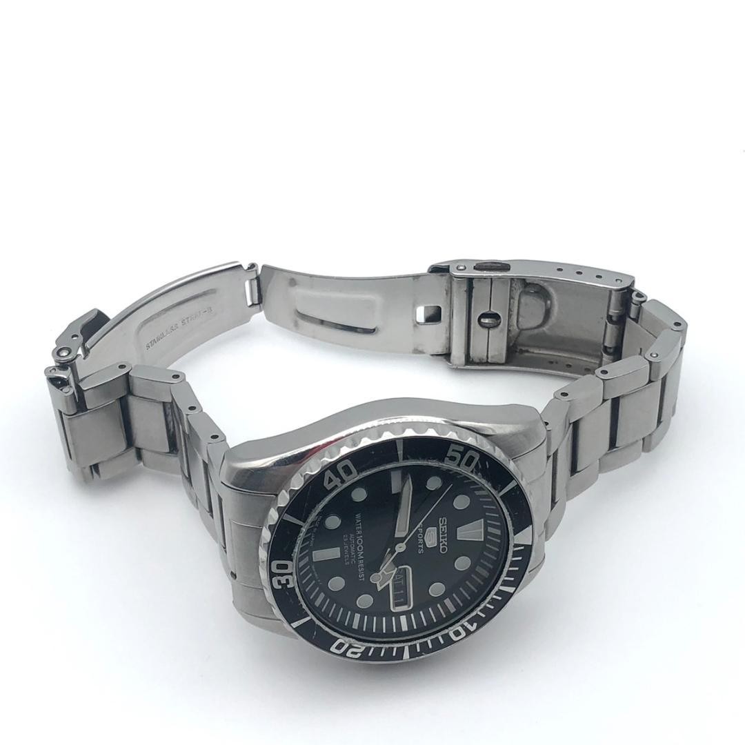 Seiko 5 Sports Men's Black Watch - 7S36-03C0 for sale online