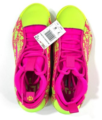 Adidas Harden Vol. 8 PE Camp Pink/Green Mens Size 12 New IH8339 Adidas Harden Vol. 8 PE Camp Unreleased Sample Pink Green  main image 3