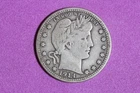 Estate Find 1914 Barber Quarter Dollar #K60105