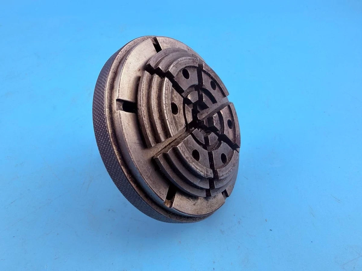 Watchmakers Wolf Jahn Vintage 8mm Lathe 6-Jaw Bezel Chuck Germany