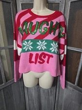 33 Degrees, Festive, Ugly, Christmas Sweater, XXl, Sequin