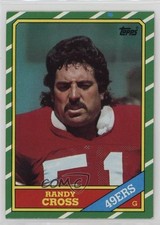1986 Topps Randy Cross (D* on Copyright Line) #162 2k3