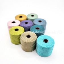 Beadsmith S-LON Bead Cord ONE Spool per Bag 77 Yards Each 50 Color Options Nylon