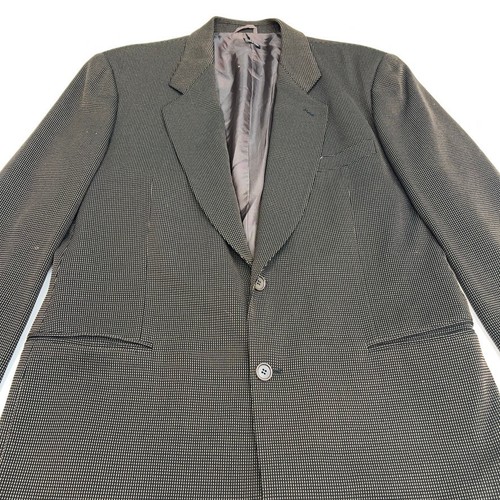 Giorgio Armani A Milano Borgonuovo 21 Green Brown Blazer Made in Italy Sz 54EU - Picture 7 of 10