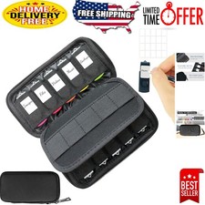 Protective USB Flash Drive Case with Elastic Slots - Ideal for Organizing Cards