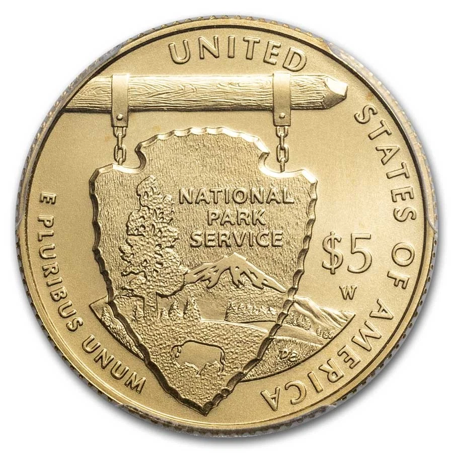 2016-W Gold National Park Service Centennial MS-70 PCGS - Image 3 of 3