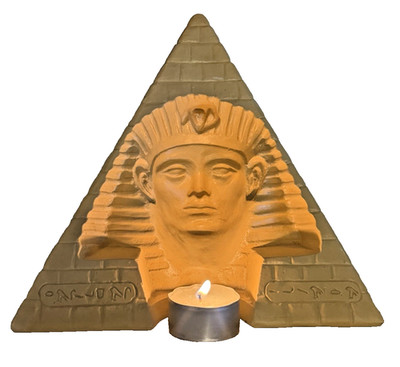 Rare VTG 1995 Philippe Cousse Ltd Ed. Sphinx Optical Illusion Accent #78/2500